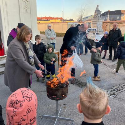 Aschermittwochfeier mit Familien